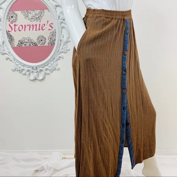 VTG Faith by Celia Forrester / Button Brown Maxi