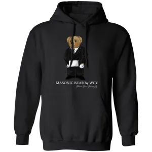 WCY Masonic Bear Pullover Hoodie (black)