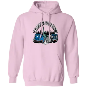 We Move The North  Pullover Hoodie 8 oz
