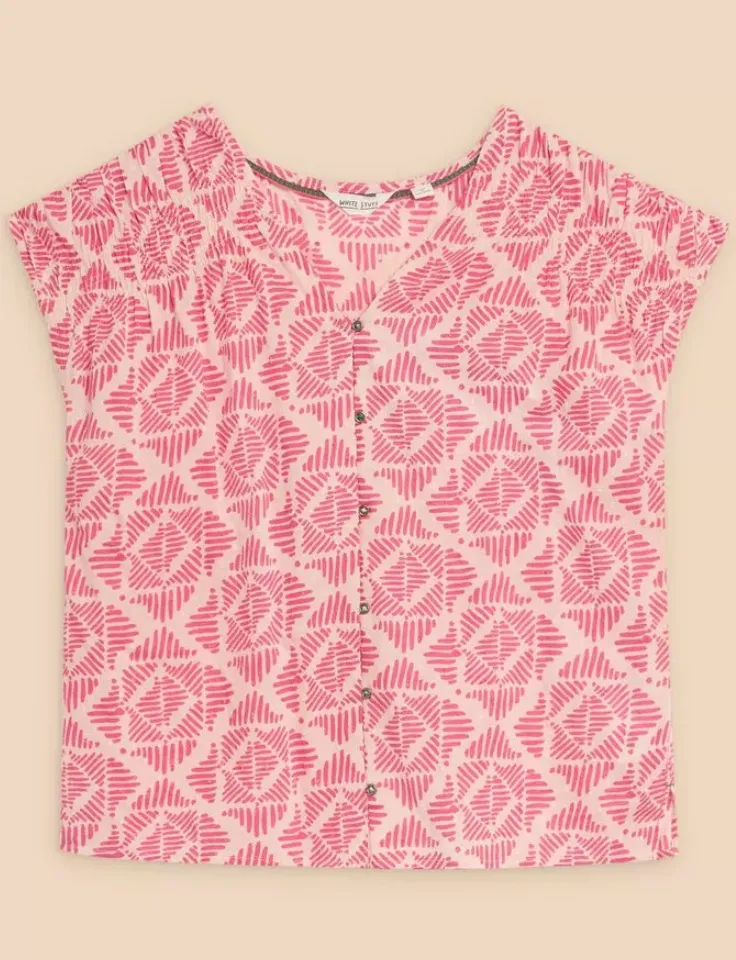 White Stuff UK Rae Organic Cotton Shirt