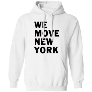 WMNY Bold White Pullover Hoodie