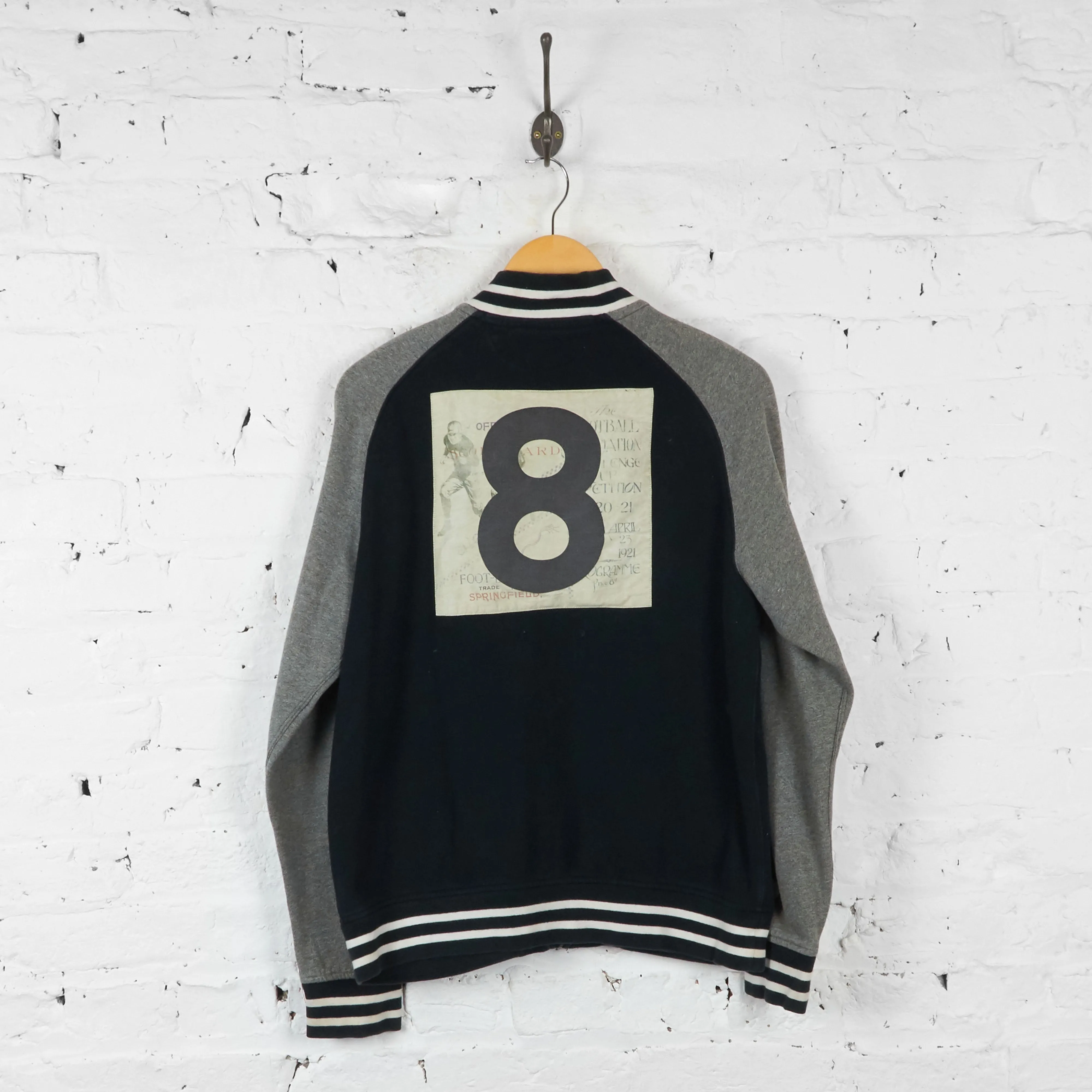 Womens Polo Ralph Lauren Sweat Bomber Jacket - Black - Womens XL
