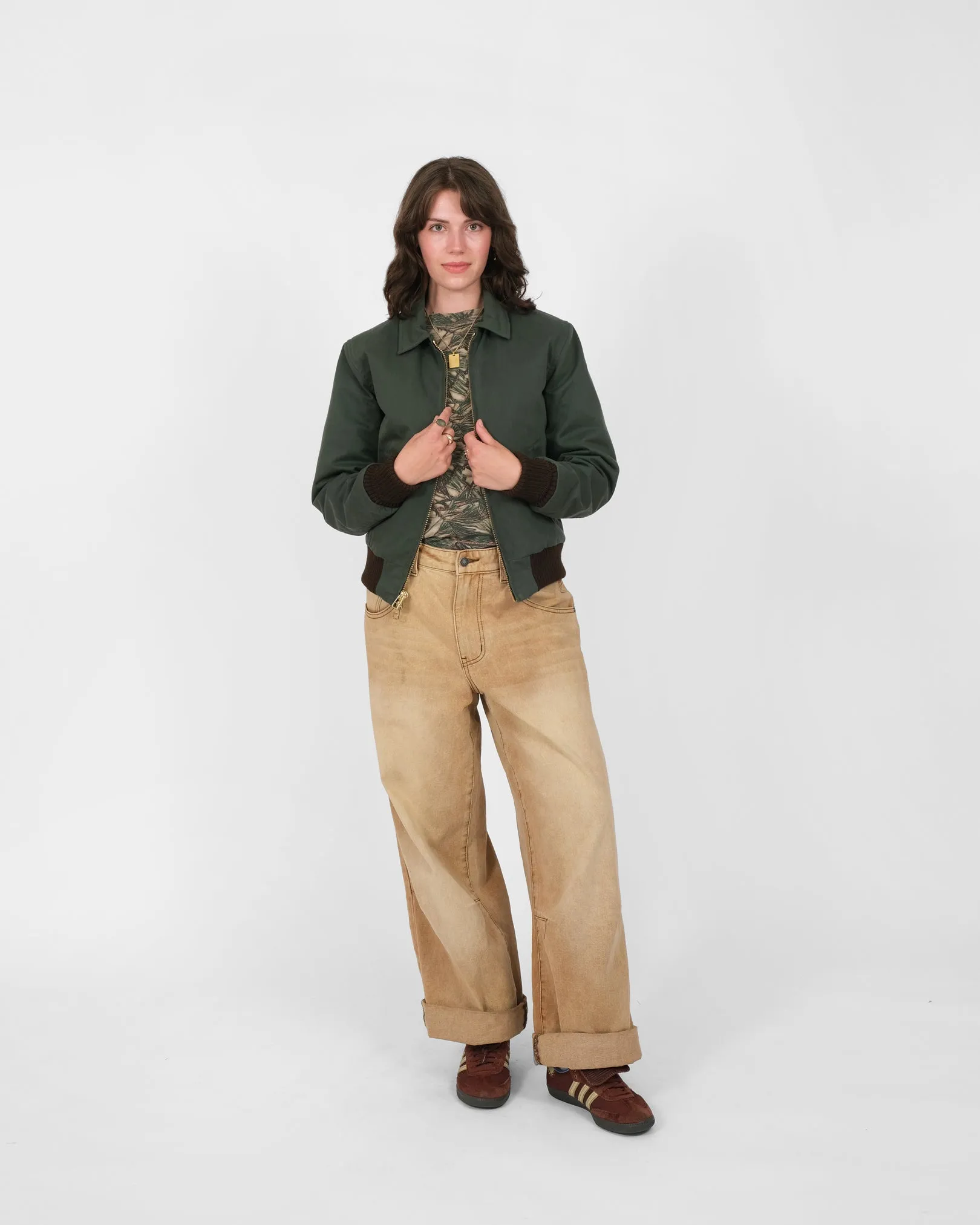 Women's Team Jacket - Spruce Dry Wax