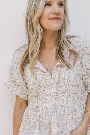 X Sand Ribbon Top