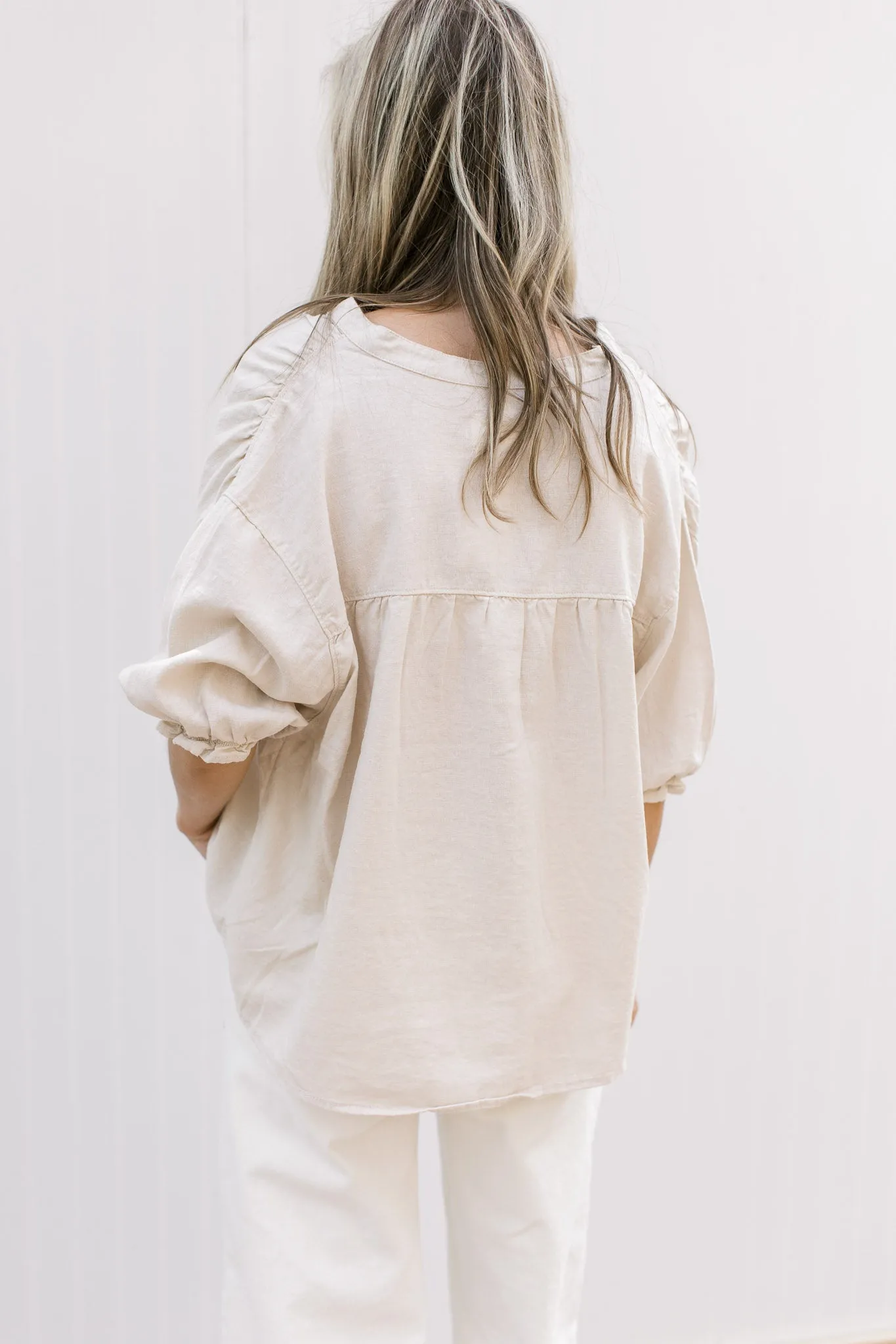 XZ The Taupe Linen Shirt