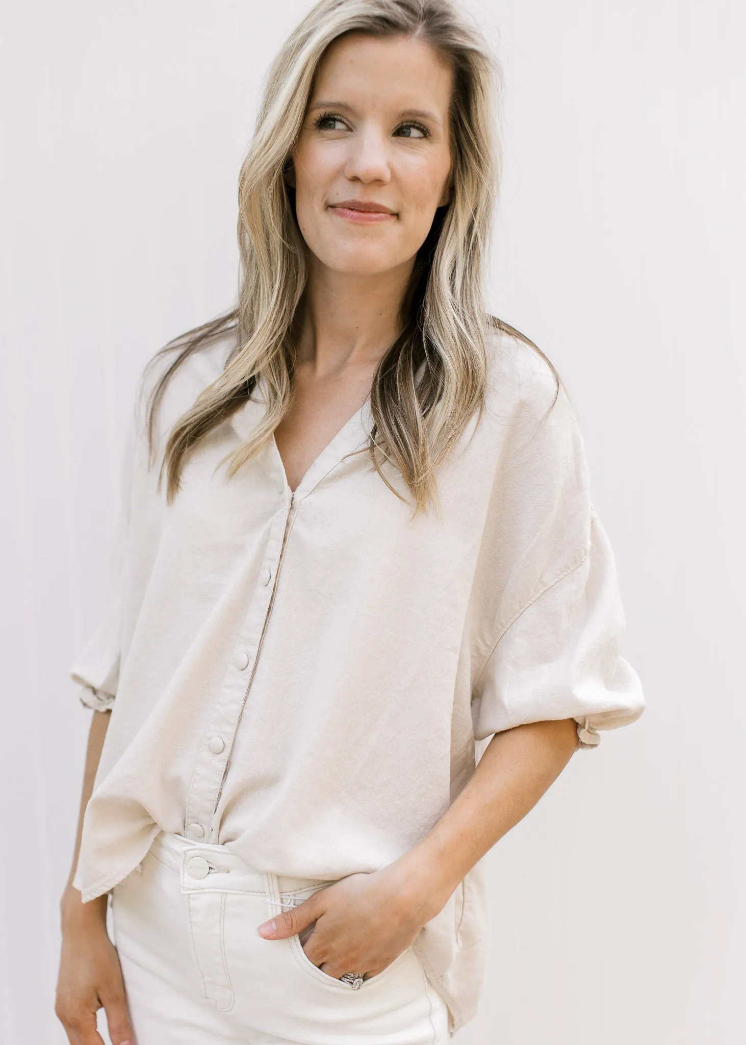 XZ The Taupe Linen Shirt