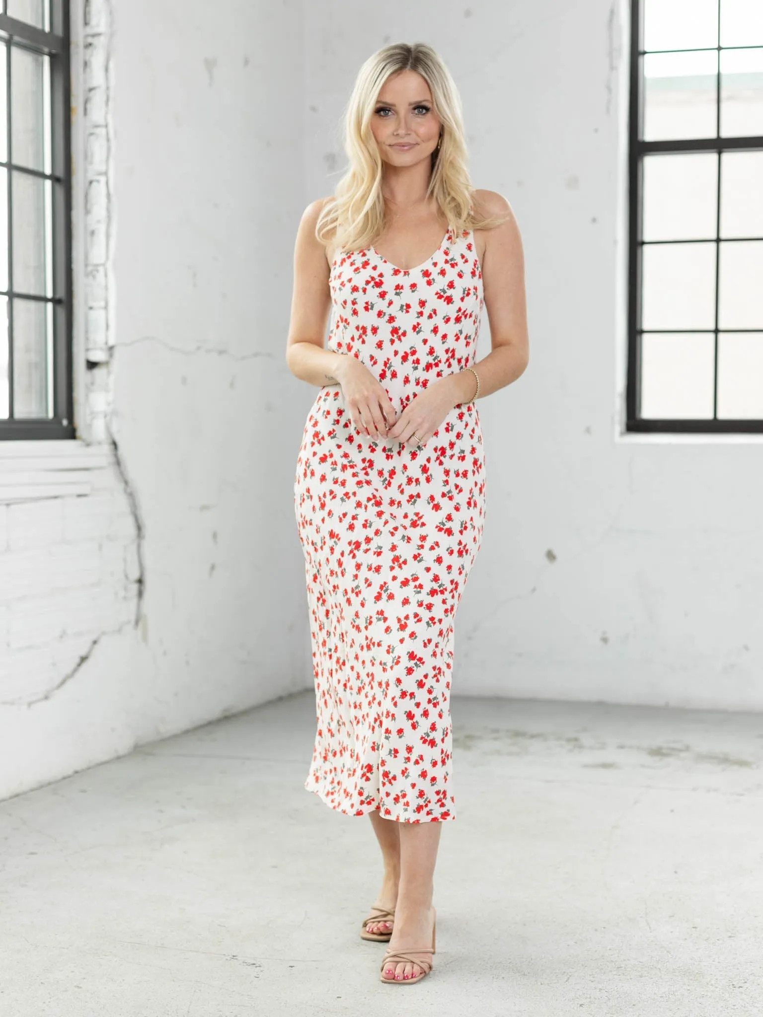 Z Supply Hana La Rosa Ditsy Maxi Dress